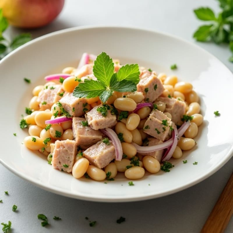Tuna and White Bean Salad with Fresh Herbs
