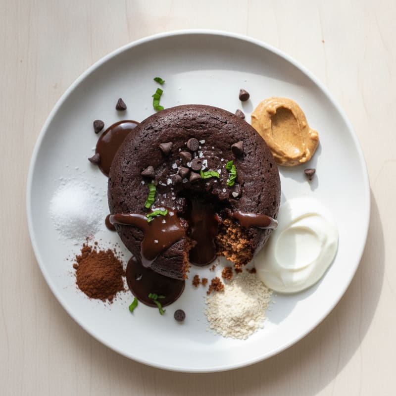 Decadent Chocolate Protein Mug Cake