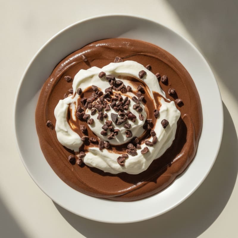 Silky Chocolate Protein Pudding