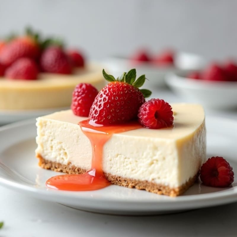 Greek Yogurt Protein Cheesecake