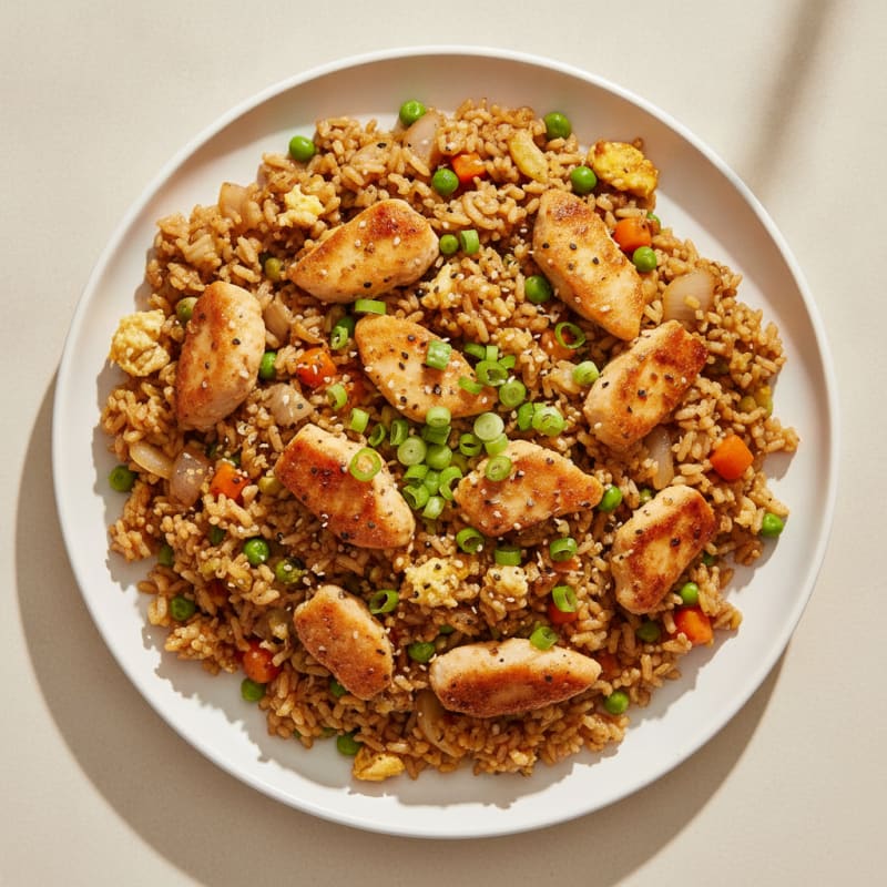 Chicken and Vegetable Fried Rice