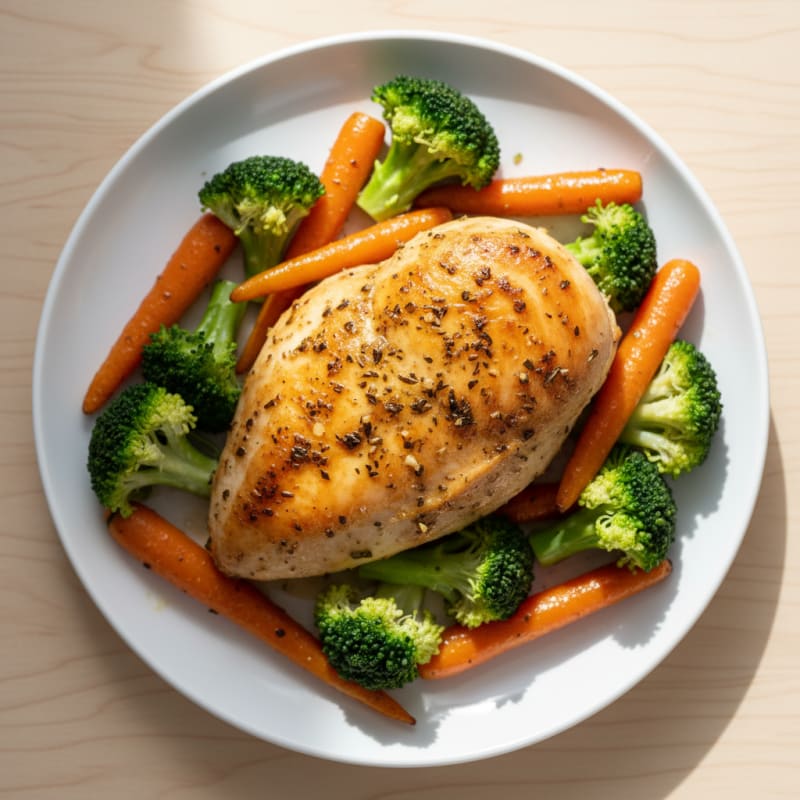 Garlic Herb Roasted Chicken
