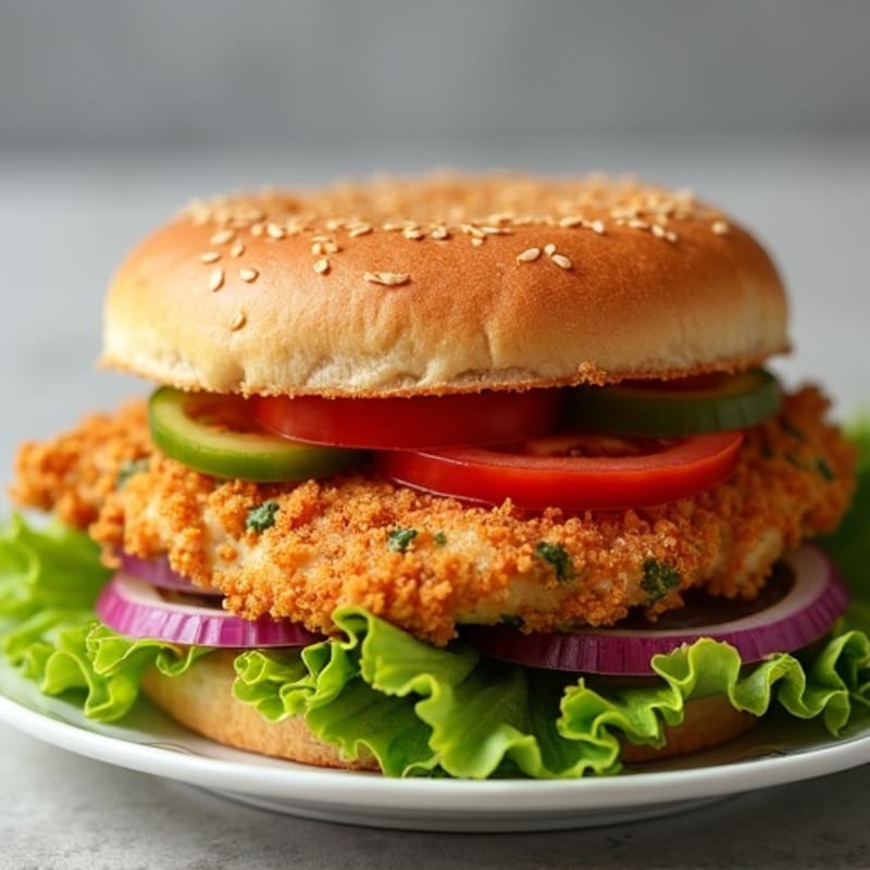 Crispy Oven-Baked Chicken Sandwich