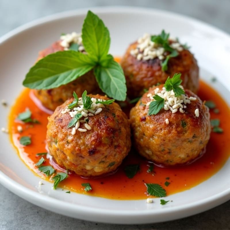 Hearty Baked Lentil Meatballs