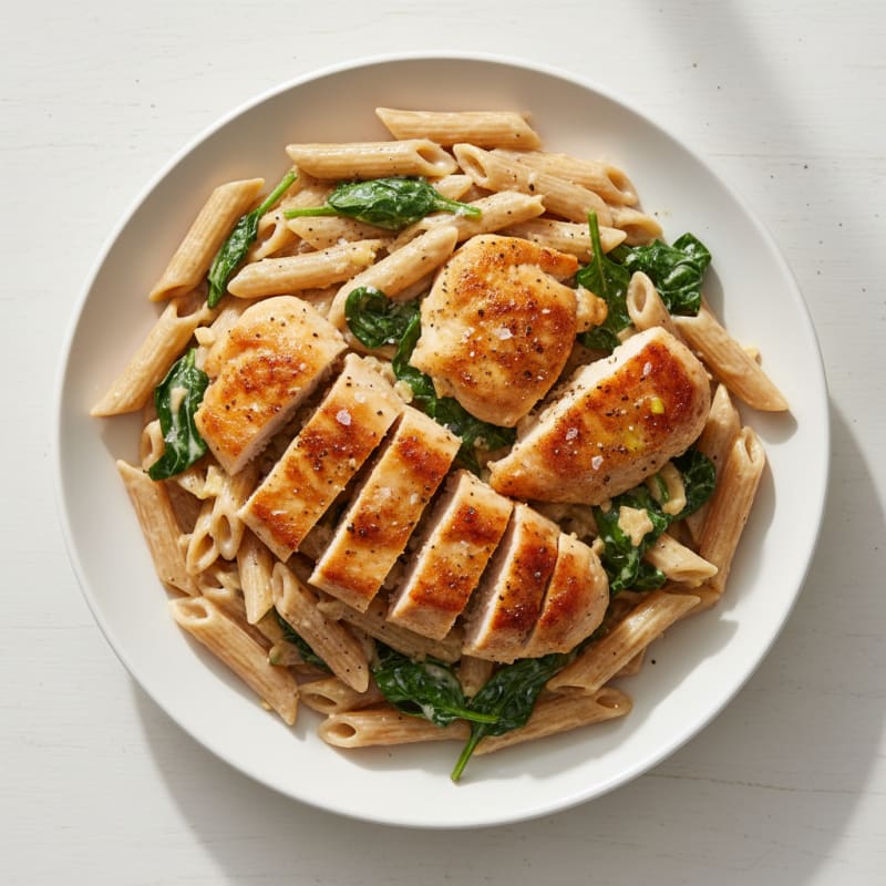 Creamy Garlic Parmesan Chicken Pasta