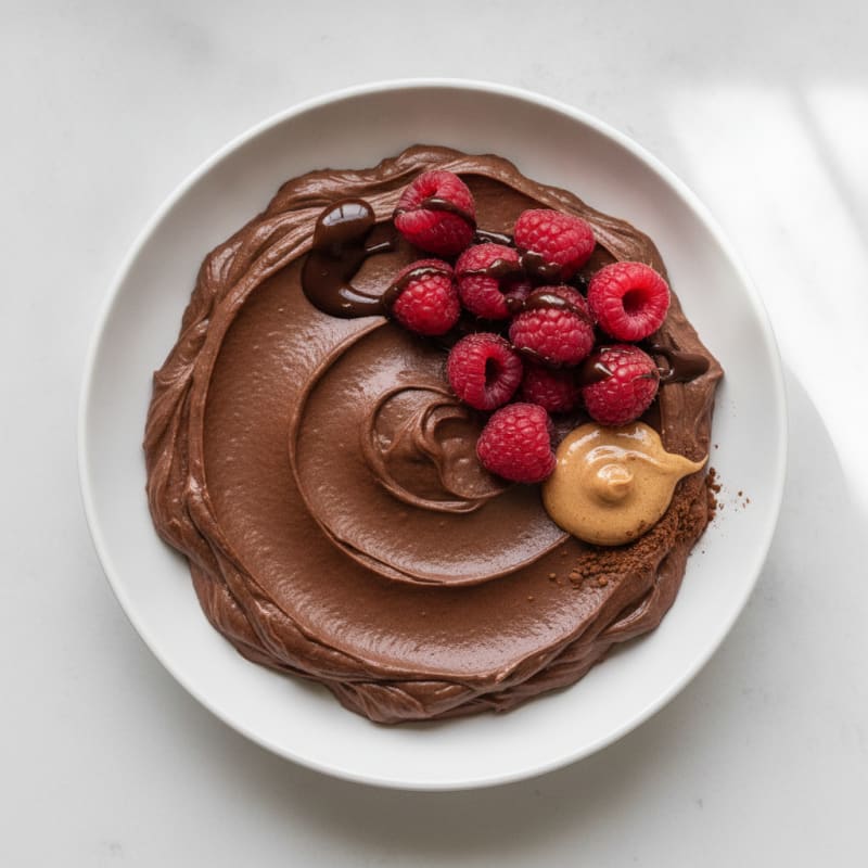 Silky Cottage Cheese Chocolate Protein Pudding