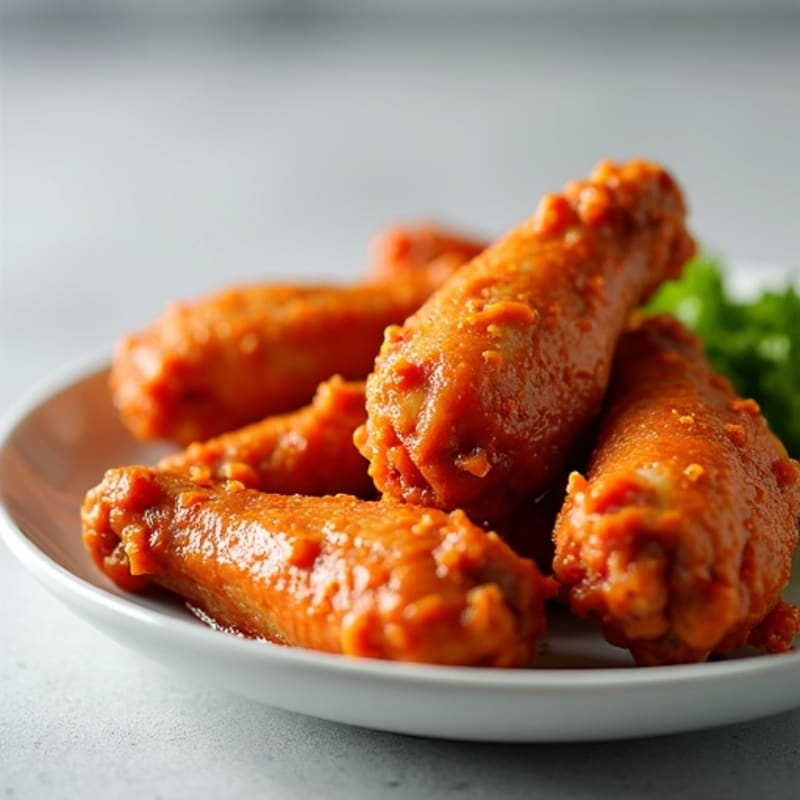 Crispy Baked Buffalo Chicken Wings
