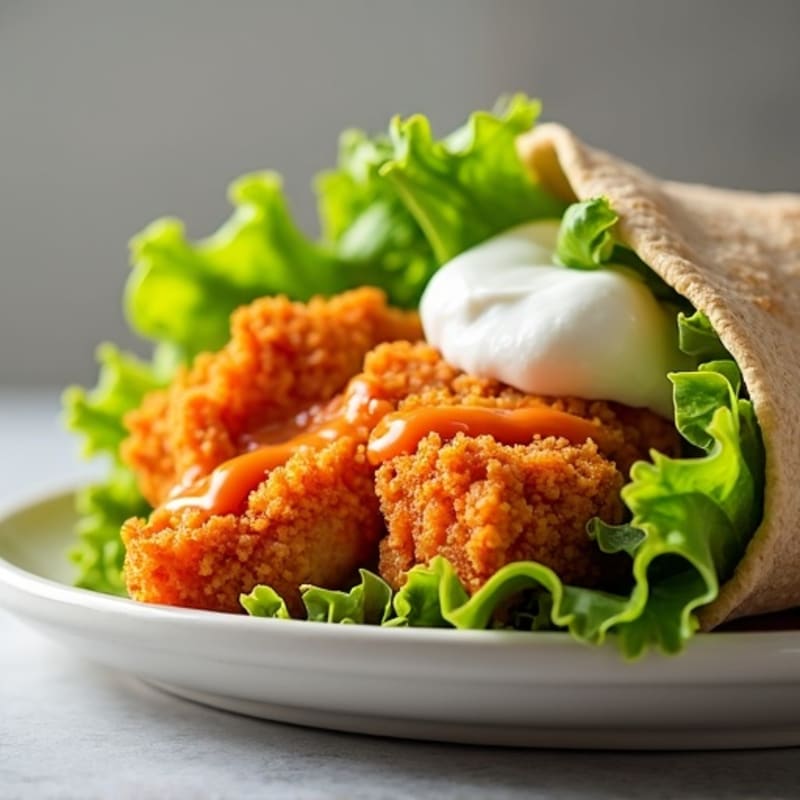 Crispy Buffalo Chicken Wrap
