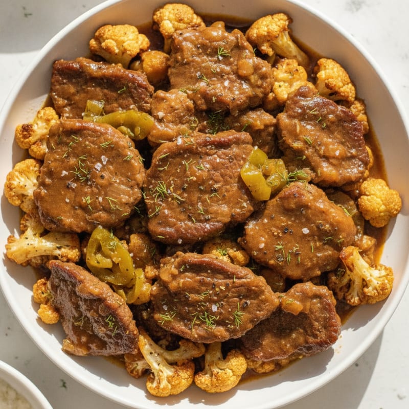Slow Cooker Mississippi Pot Roast