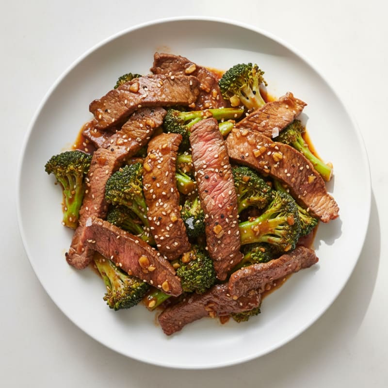 Tender Sesame Beef and Broccoli Stir-Fry