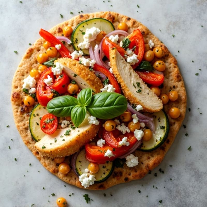 Herb-Roasted Vegetable Flatbread