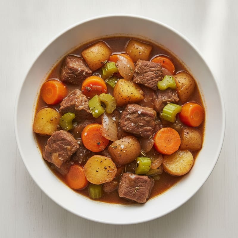 Slow-Cooker Beef and Vegetable Stew