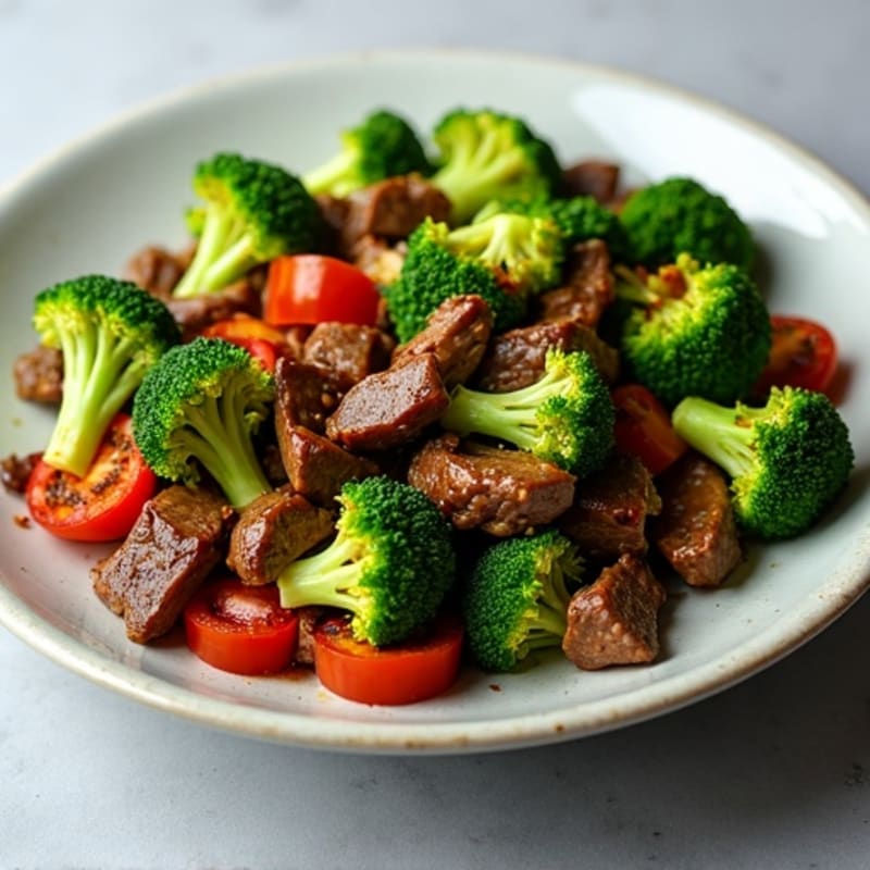 Garlic Ginger Beef and Broccoli Stir-Fry