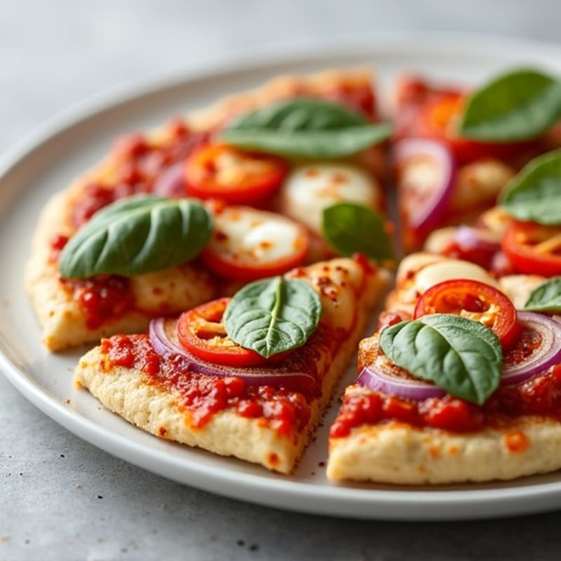 Healthy High-Protein BBQ Chicken Pizza