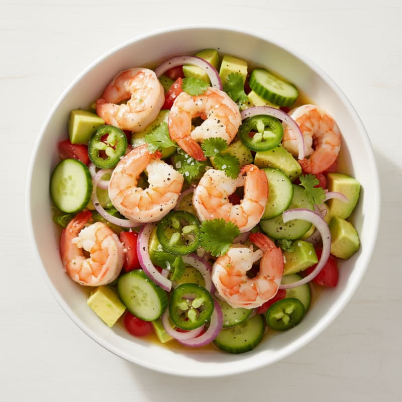 Citrus Shrimp and Avocado Ceviche