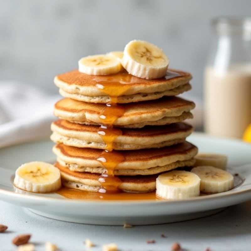 Protein-Packed Almond Flour Banana Pancakes