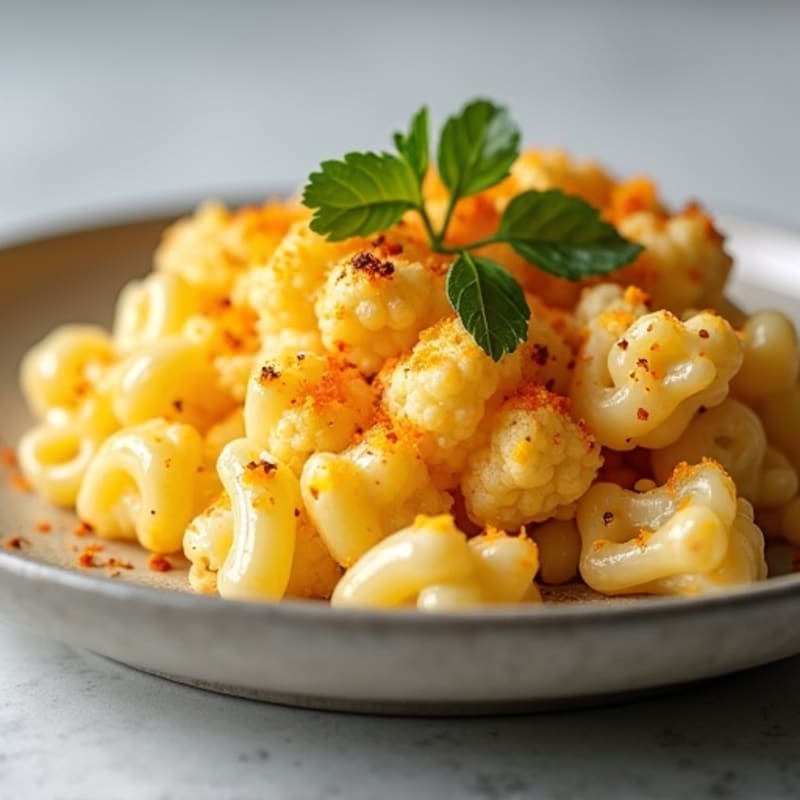 Protein-Packed Cauliflower Mac with Sharp Cheddar