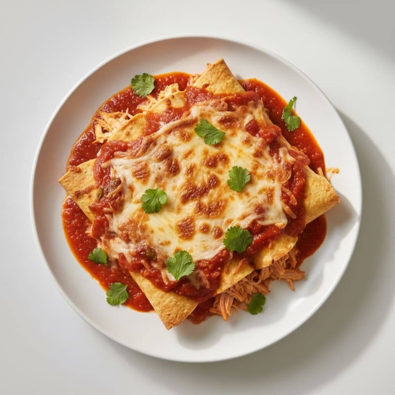 Creamy Chili Chicken Enchiladas