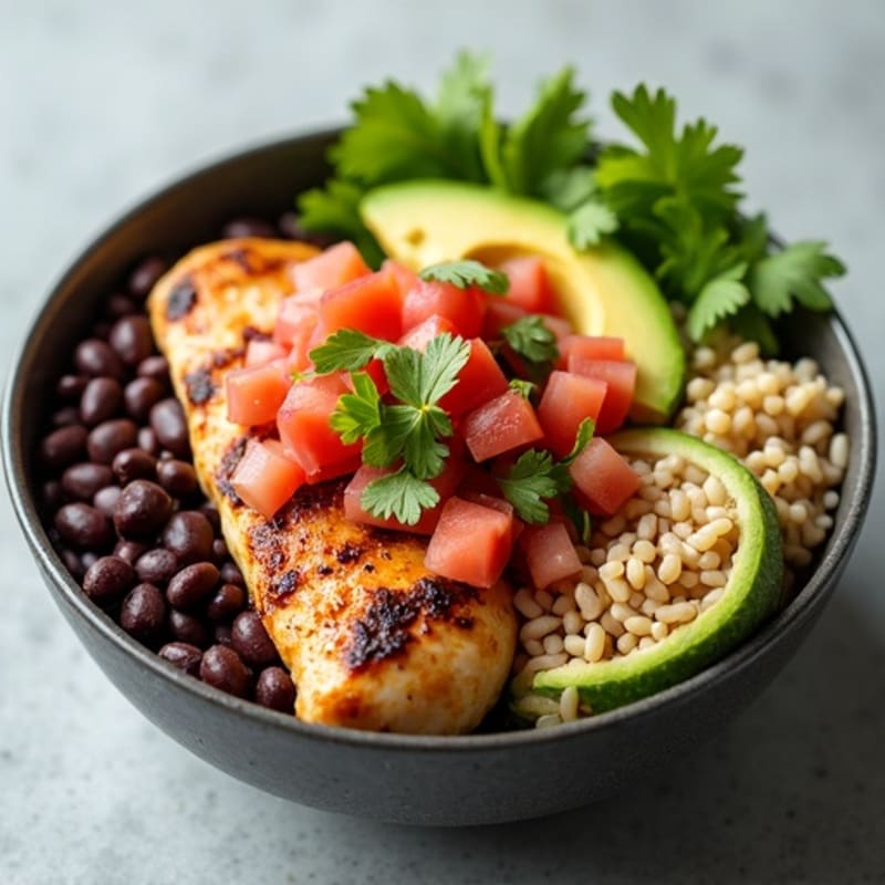 Hearty Black Bean Burrito Bowl