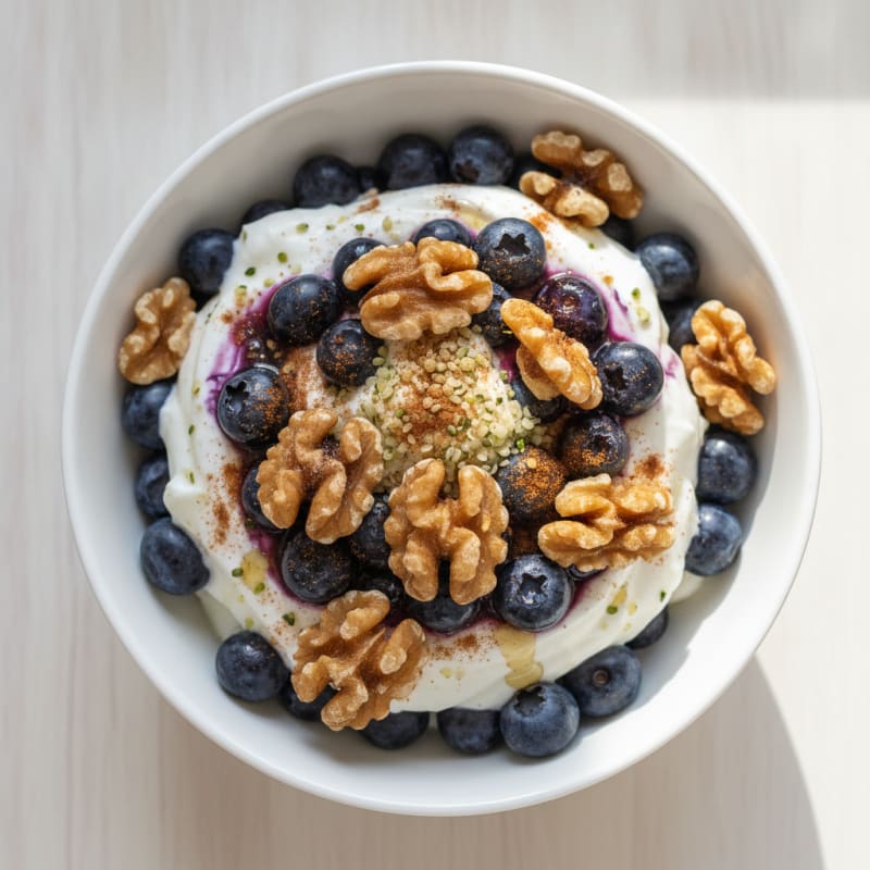 Blueberry Greek Yogurt Parfait