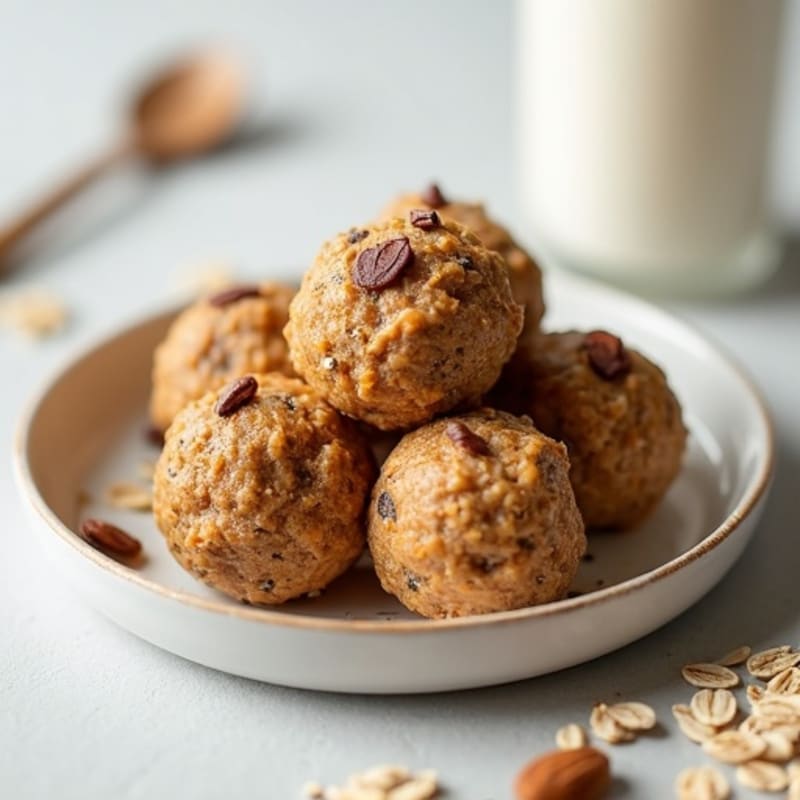 No-Bake Almond Butter Protein Bites