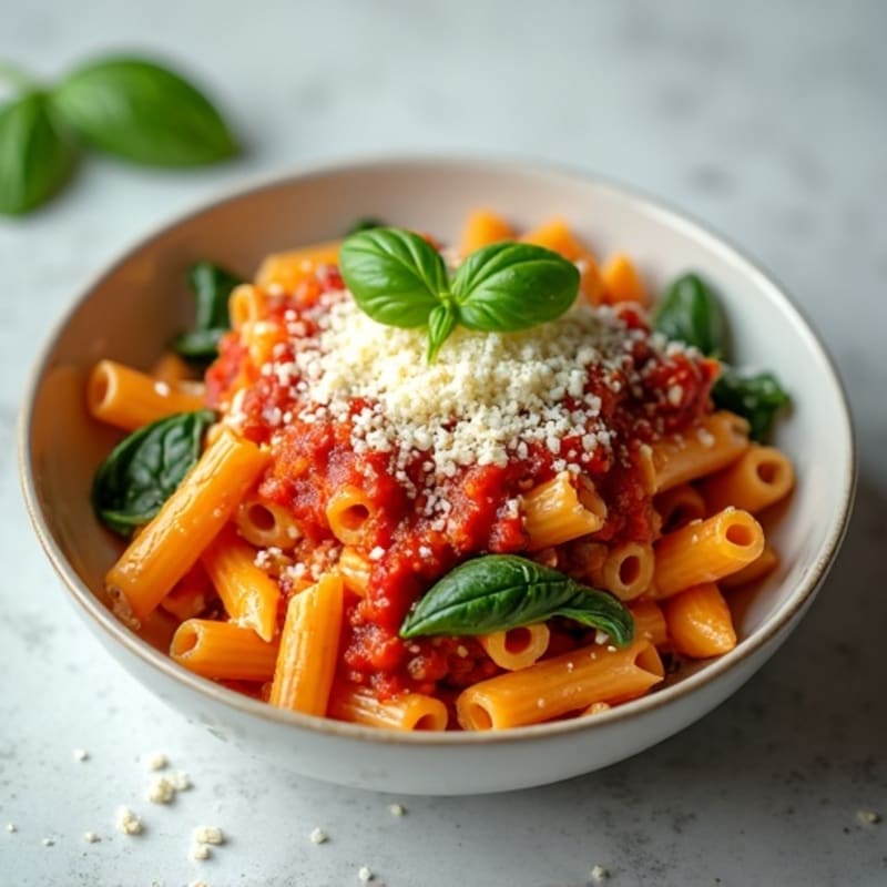 Healthy Baked Ziti with Lean Ground Turkey
