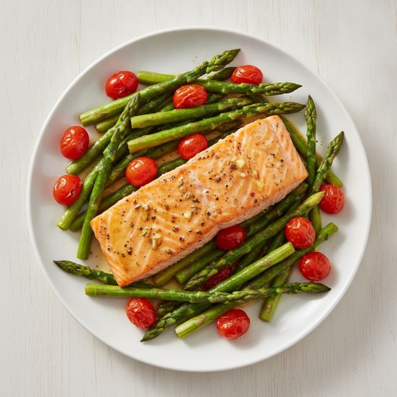 Sheet Pan Lemon Herb Salmon
