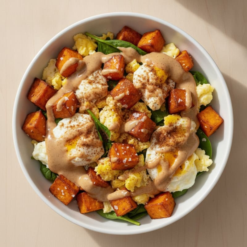 Sweet Potato and Egg Power Bowl
