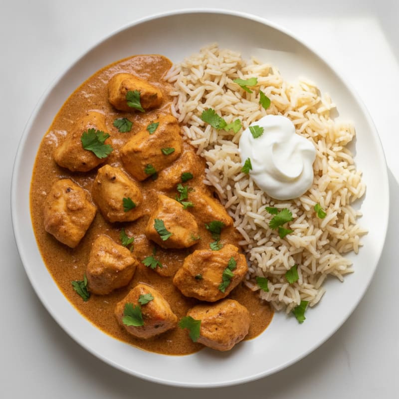 Chicken Tikka Masala with Basmati Rice