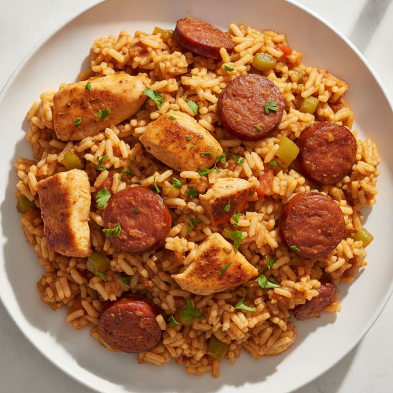 Creole Jambalaya with Andouille Sausage