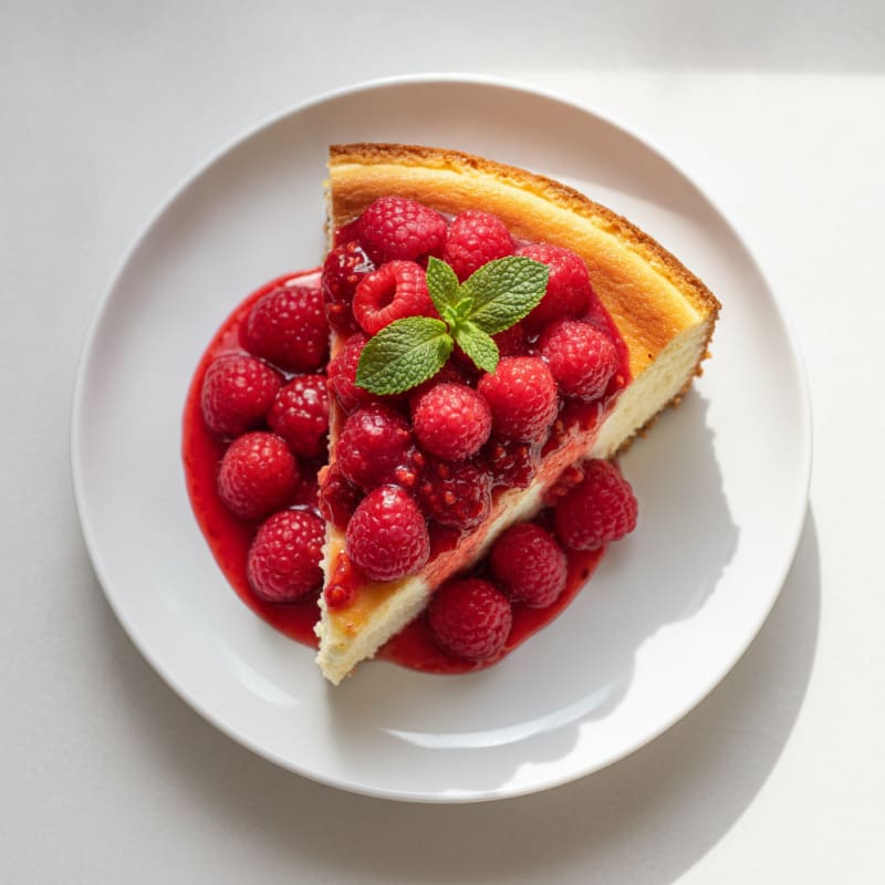 Creamy Greek Yogurt Protein Cheesecake
