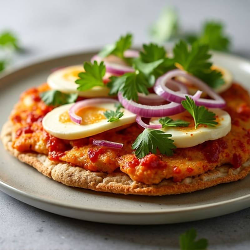 Crispy BBQ Ranch Chicken Flatbread