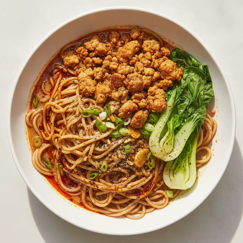 Sichuan Dan Dan Noodles with Chili Oil