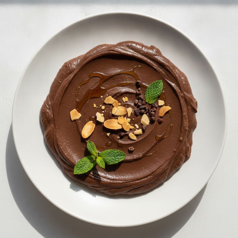 Creamy Vegan Chocolate Protein Pudding
