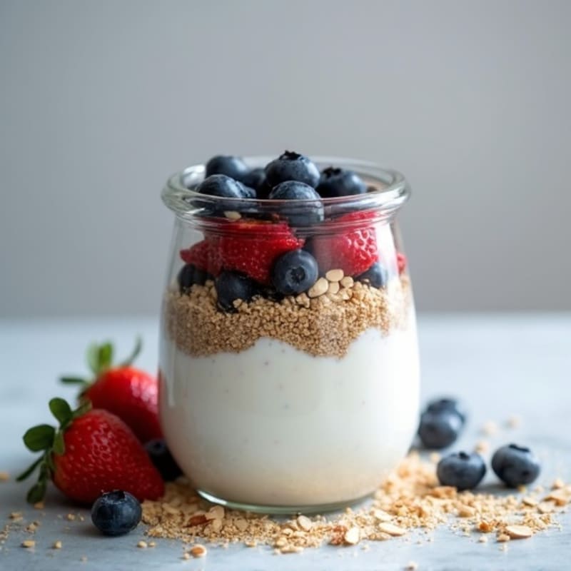 High-Protein Overnight Yogurt Bowl