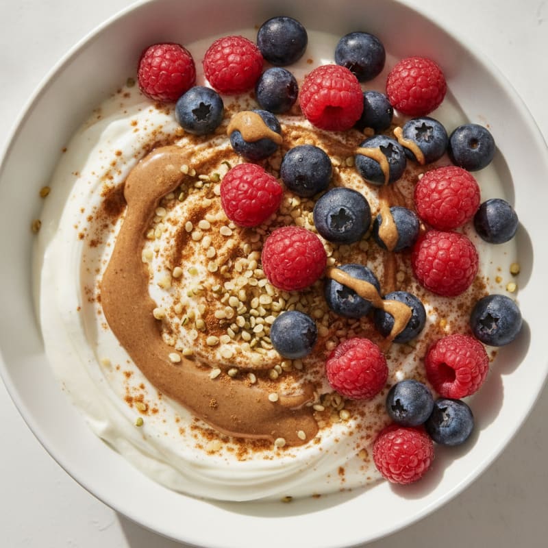Quick Berry Yogurt Parfait