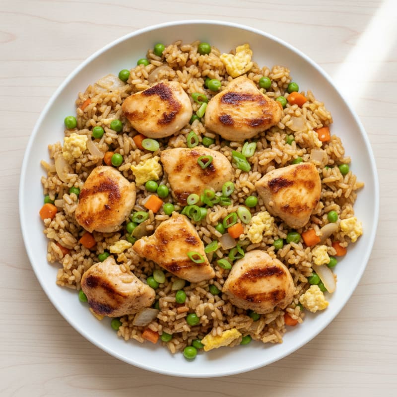 Chicken Fried Rice Skillet