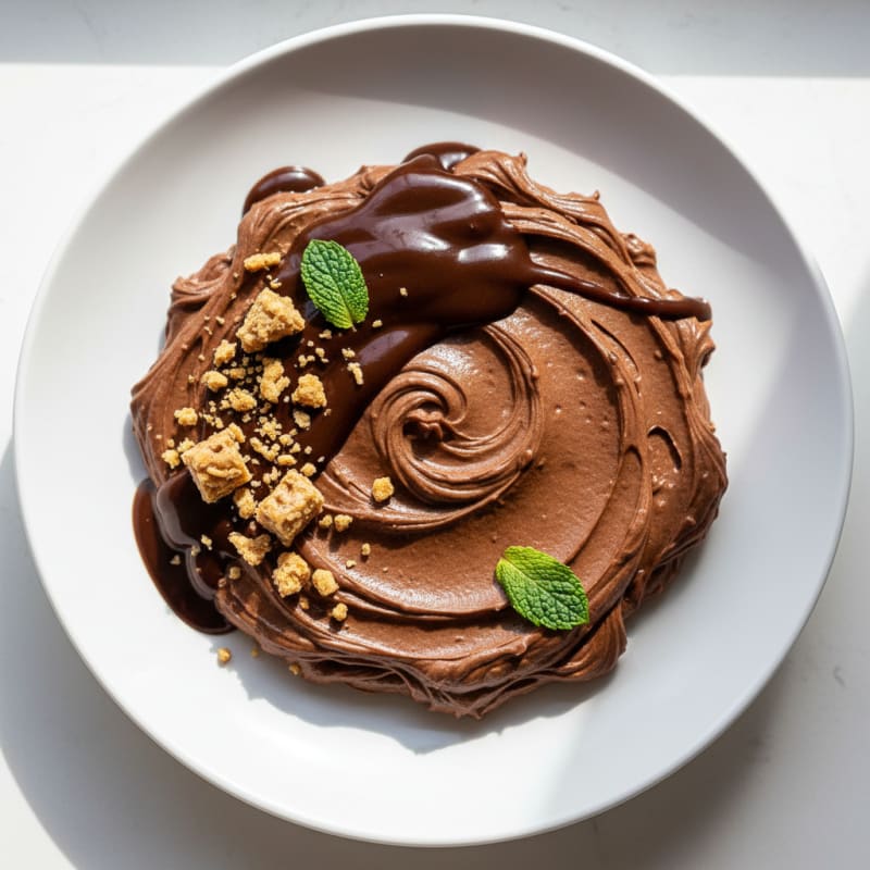 Protein-Rich Chocolate Peanut Butter Mousse with Whey