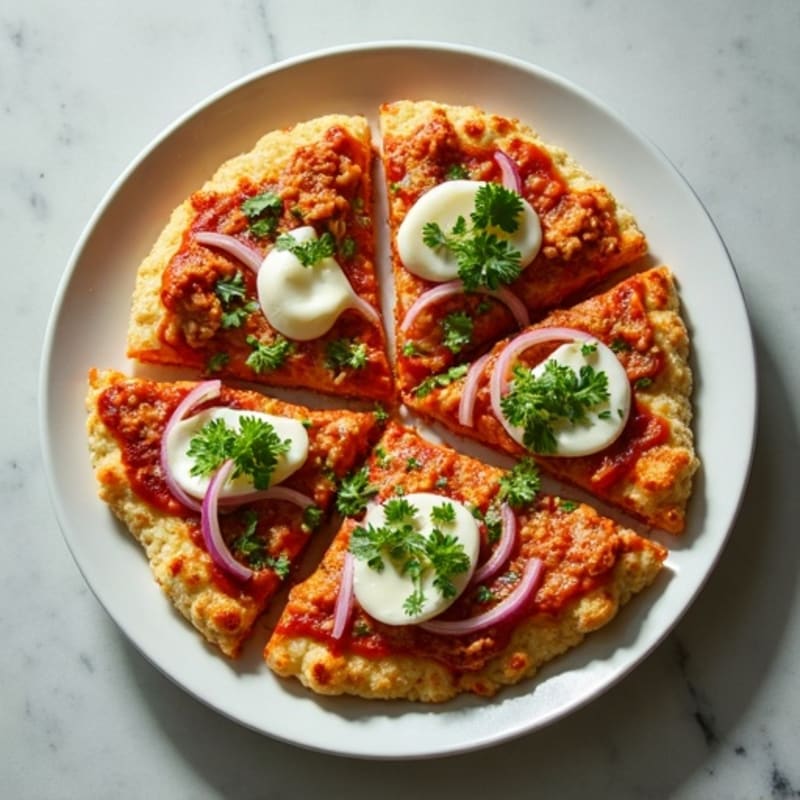 Crispy BBQ Chicken Pizza with Fresh Cilantro