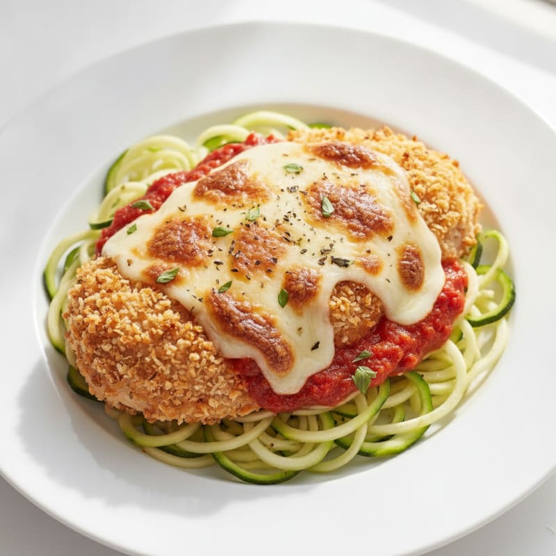 Baked Chicken Parmesan with Marinara
