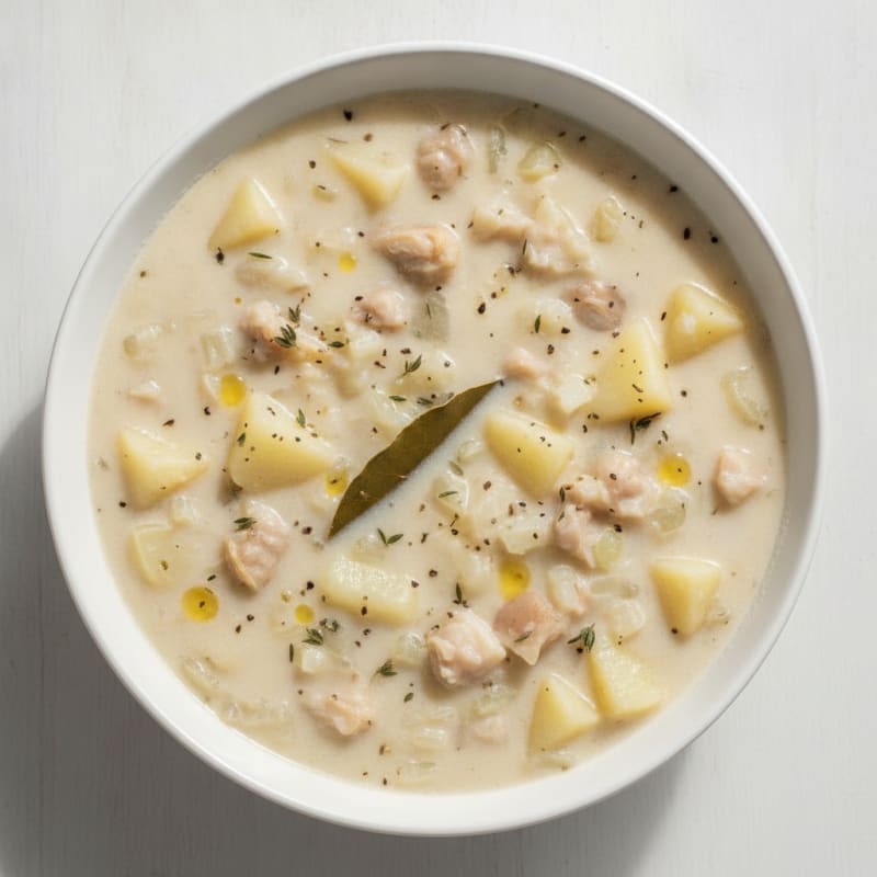 Classic New England Clam Chowder