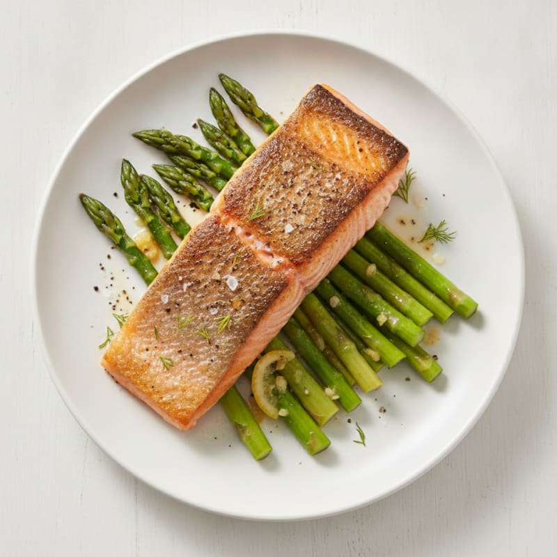 Pan-Seared Atlantic Salmon Fillet