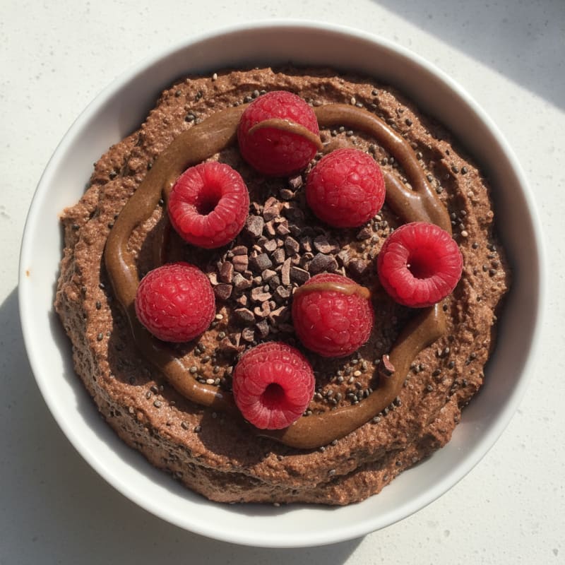 Creamy Greek Yogurt Protein Mousse with Chia Seeds