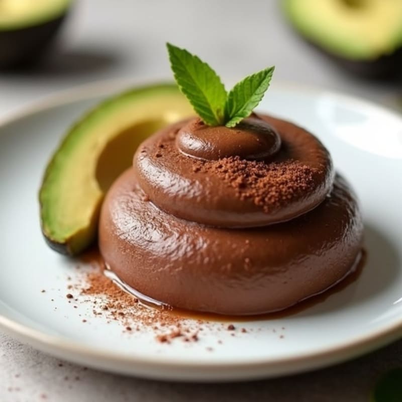 Creamy Chocolate Avocado Mousse