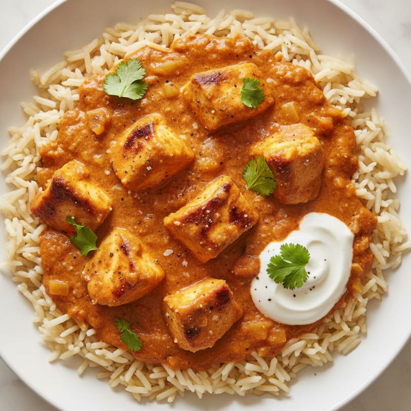 Chicken Tikka Masala with Basmati Rice