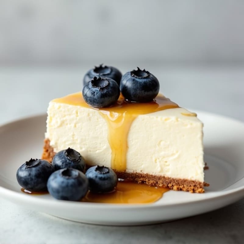 Creamy Greek Yogurt Protein Cheesecake