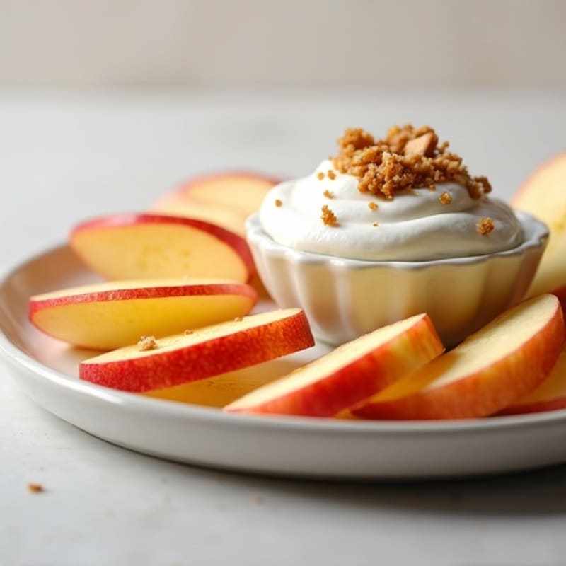 Crisp Apple Slices with Creamy Almond Butter