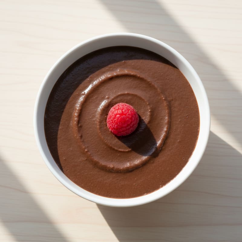Silky Chocolate Protein Pudding