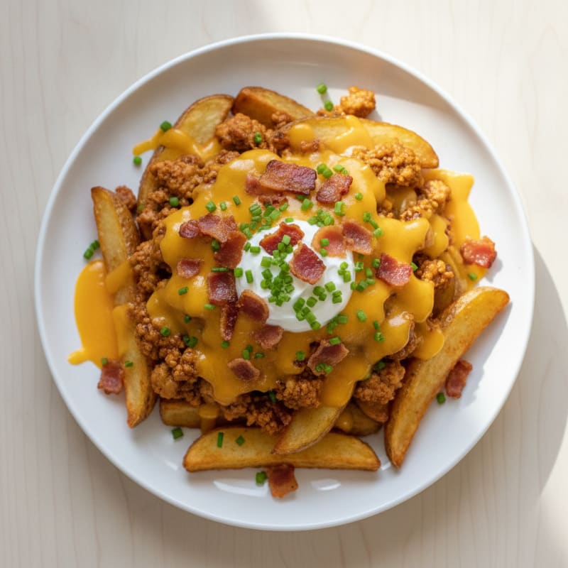 Loaded Bacon Cheddar Fries