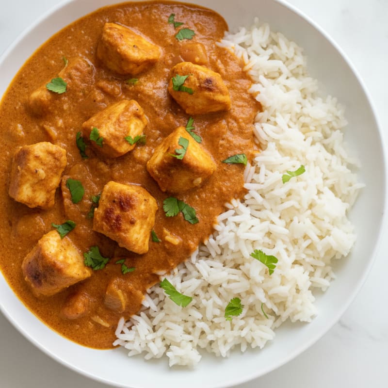 Chicken Tikka Masala with Basmati Rice